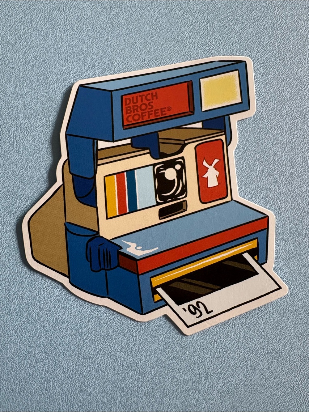 Dutch Bros Coffee Polaroid sticker